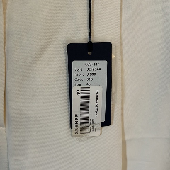 Jil Sander Off White Linen Trousers size 40 - Picture 3 of 5